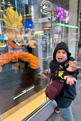 Caleb and Naruto