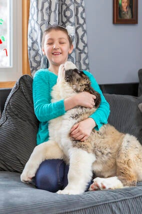 Wish kid Kaelee
