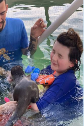 Wish kid Paxton & Otter