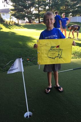 Wish kid Jaxson