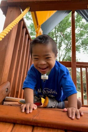 Wish kid Jaxson