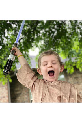 Heiden is excited to be a real Jedi.