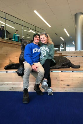 Sawyer today at the University of Kentucky