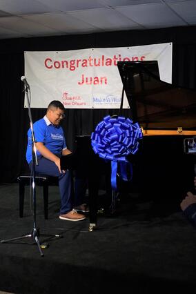 juan at piano- TX gulf