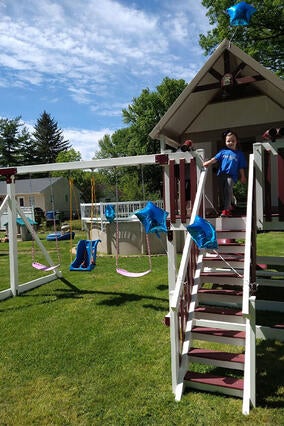 Delaney's wish for a playset