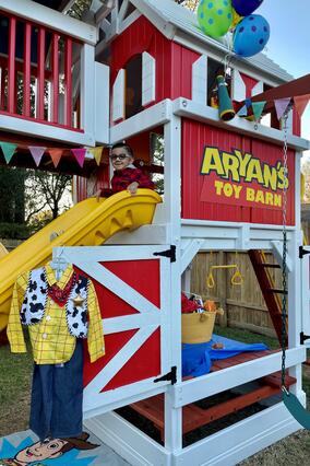 Aryan on playset-TX gulf