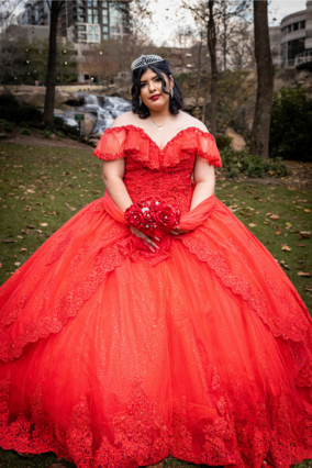 15-year-old Emely ready for her quinceañera