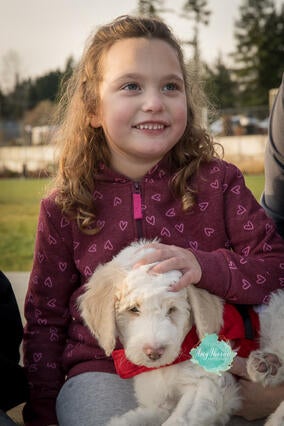 Emily and her pup Ryder