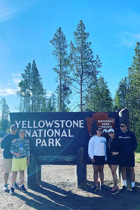Jude's wish to go to Yellowstone National Park