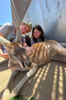 Camille animal encounter 1 - Greater LA
