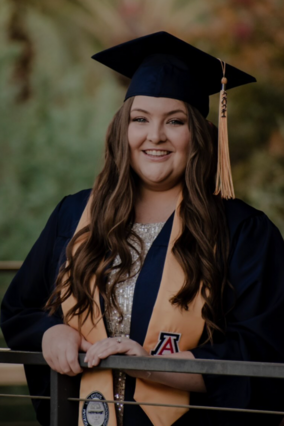 Zoie graduated from the University of Arizona.