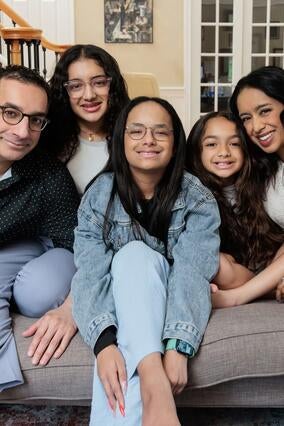 Wish alum Soraya now with her family