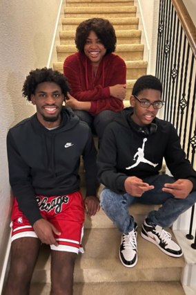 Wish alum Osa and his family now