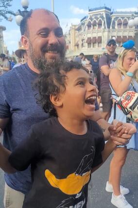 Wish kid Aaron Michael