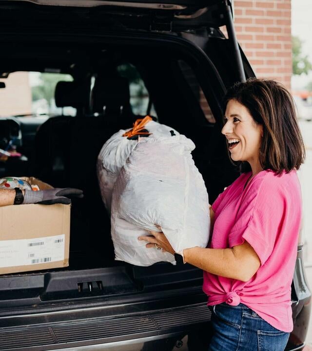 Making donation