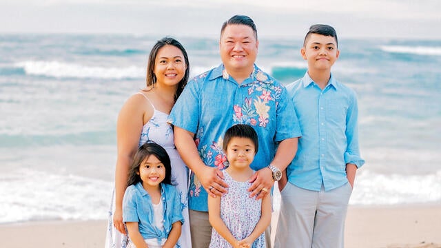 Paige and her 'ohana 