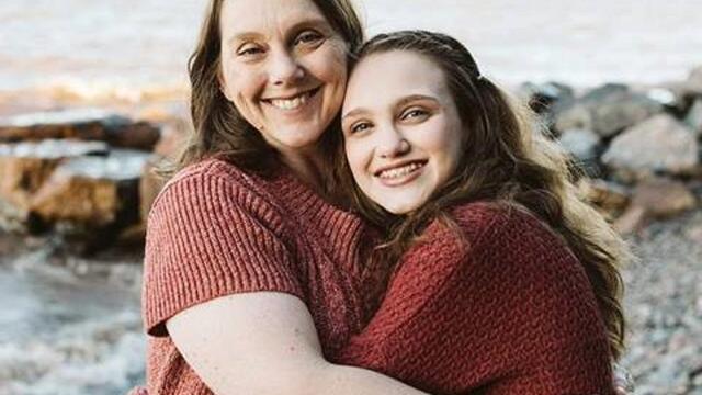 Wish Kid Alanna and Mom