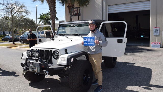 Jose's wish to have a jeep makeover