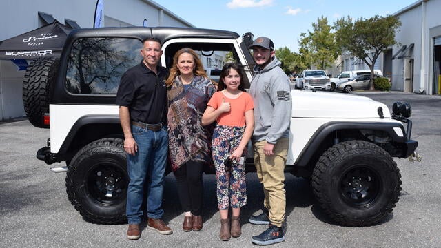 Jose's wish to have a jeep makeover