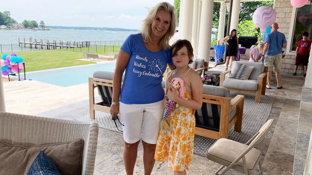 Emma and Robin at Emma's Wish