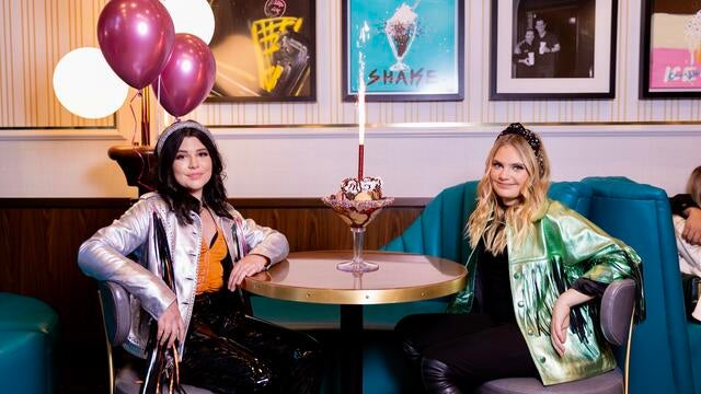 Marissa and her best friend, Melissa, get the VIP treatment!