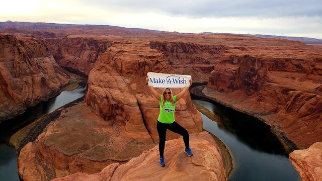Denise at Horseshoe Bend