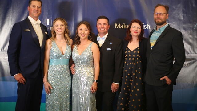 John and Yoon Chilton attending the 2022 Make-A-Wish Arizona Wish Ball