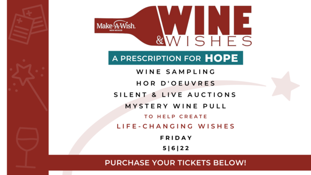 Wine & Wishes postcard
