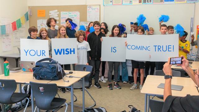 Your wish is coming true - wish kid Ethan's wish reveal