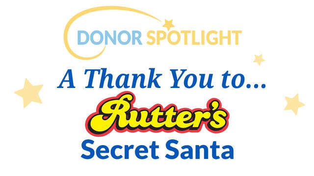 Thank you to Rutter's Secret Santa