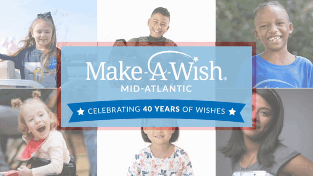 Make-A-Wish Mid-Atlantic 40th Anniversary WIsh Kid Smiles