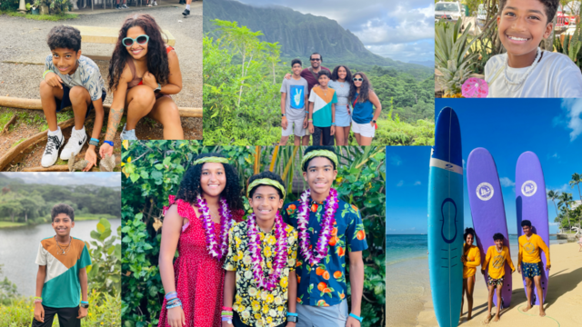 Wish Kid Khalil's wish trip to Hawaii