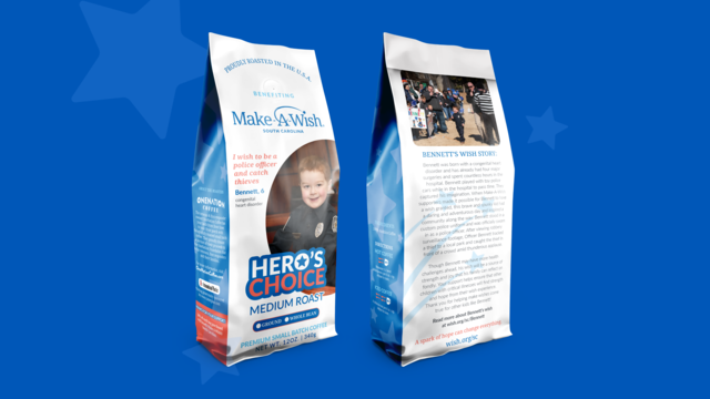 Hero's Choice Coffee Campaign