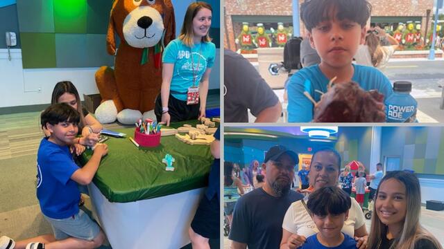 Edwin's wish trip to Universal Studio