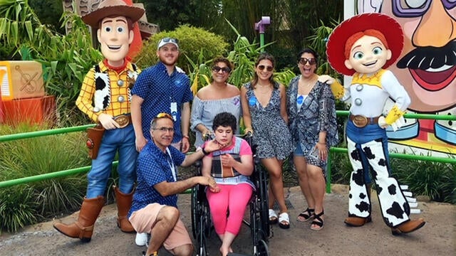Britney's wish to go to the Walt Disney World Resort