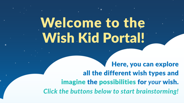 Wish Kid Refresh banners portal