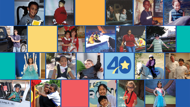 40th Birthday photo collage