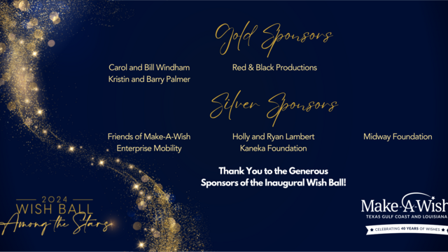 TXGF- wish ball sponsors