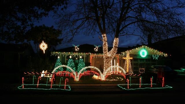 Obewan Christmas Musical Light Show