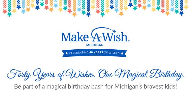 Forty Years of wishes. One Magical Birthday.