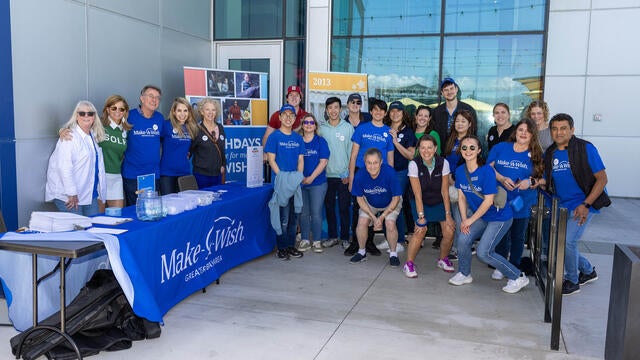 Make-A-Wish Greater Bay Area staff members, volunteers, and Wish It Forward council members at the Wish It Forward Reunion
