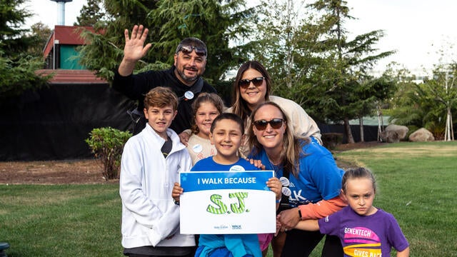 Team SJ post Walk for Wishes
