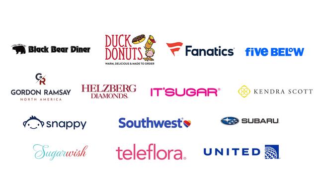 2024 Holiday Season Partners logo collage