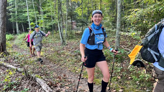 Hikers on Trail