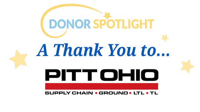 A Thank you to Pitt Ohio