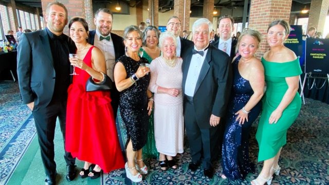 The extended Marcucci family at Wish Ball (2024)