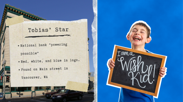 Wish Ambassador Tobias Clue 