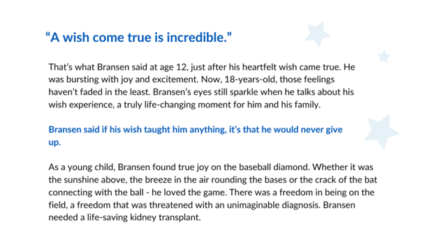 Bransen's Story