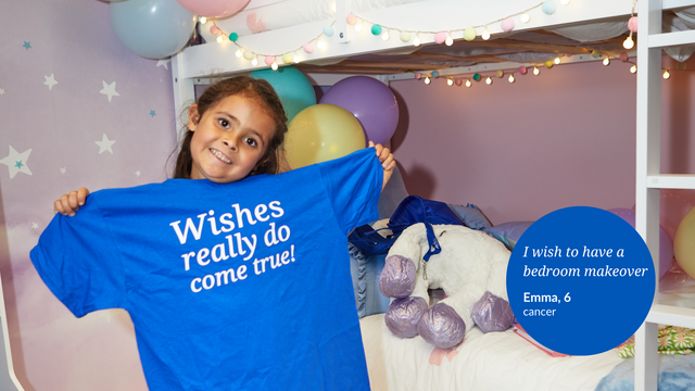Wish kid Emma, 6 | I wish to have bedroom makeover