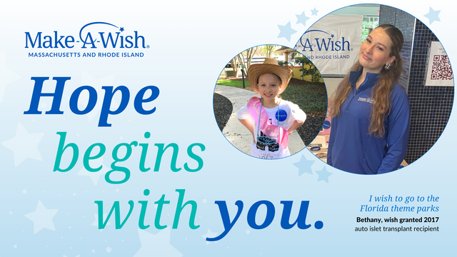 Hope begins with you.